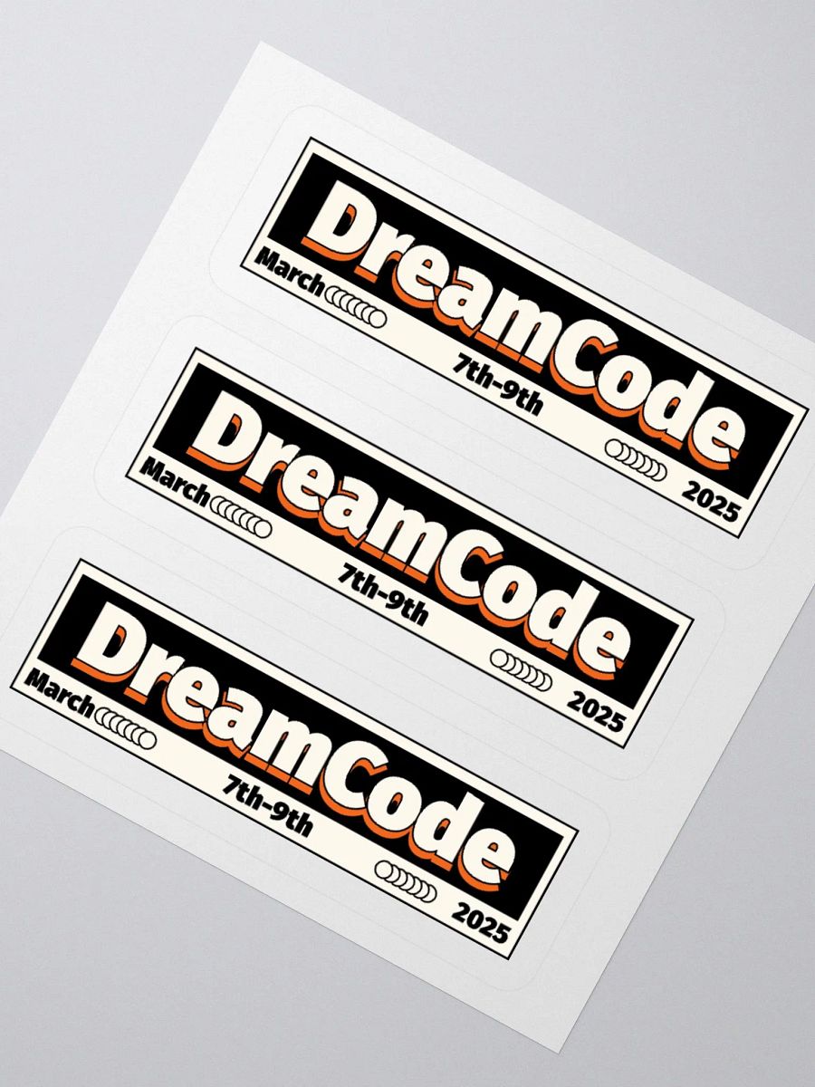 DreamCode 2025 Sticker Pack product image (2)