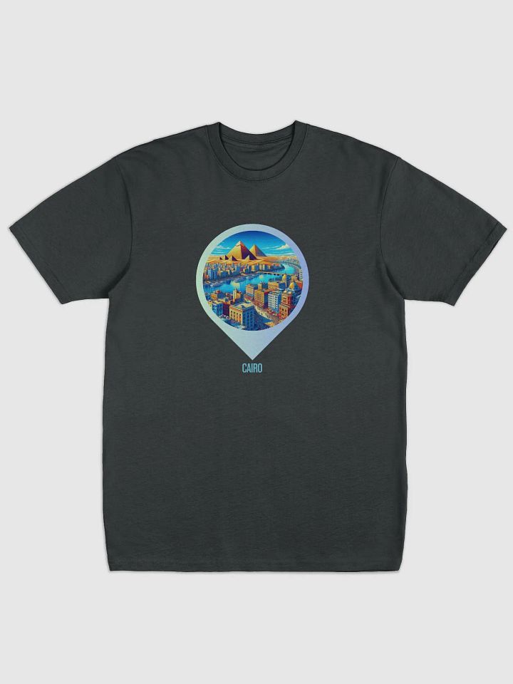 Urban Dreams Men's Tee | AI Design: Future Vision of Cairo product image (1)