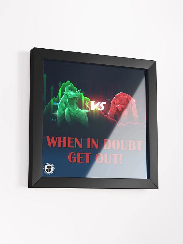 When in doubt get out poster product image (1)