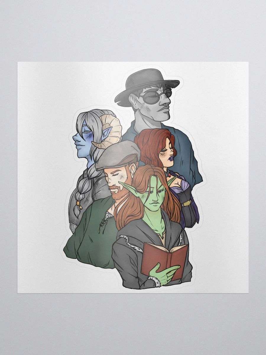 The Long Rest | Sticker product image (1)