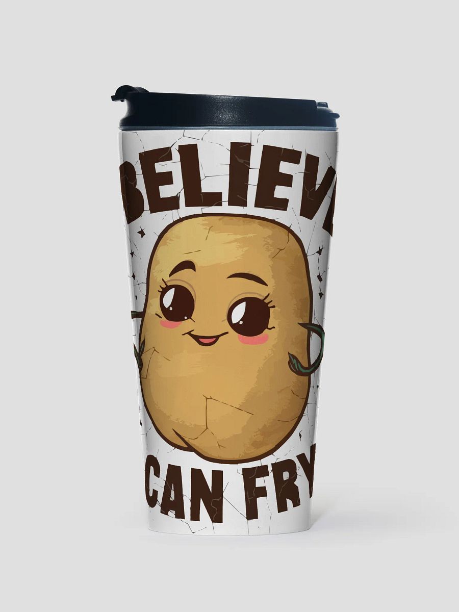Confident Fryer Stainless Steel Travel Mug product image (1)