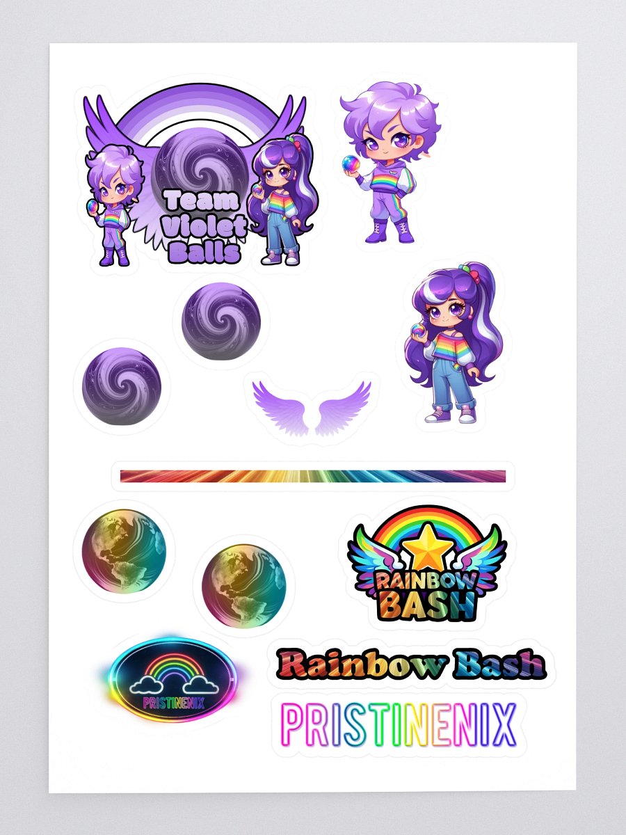 Team Violet Stickers product image (3)