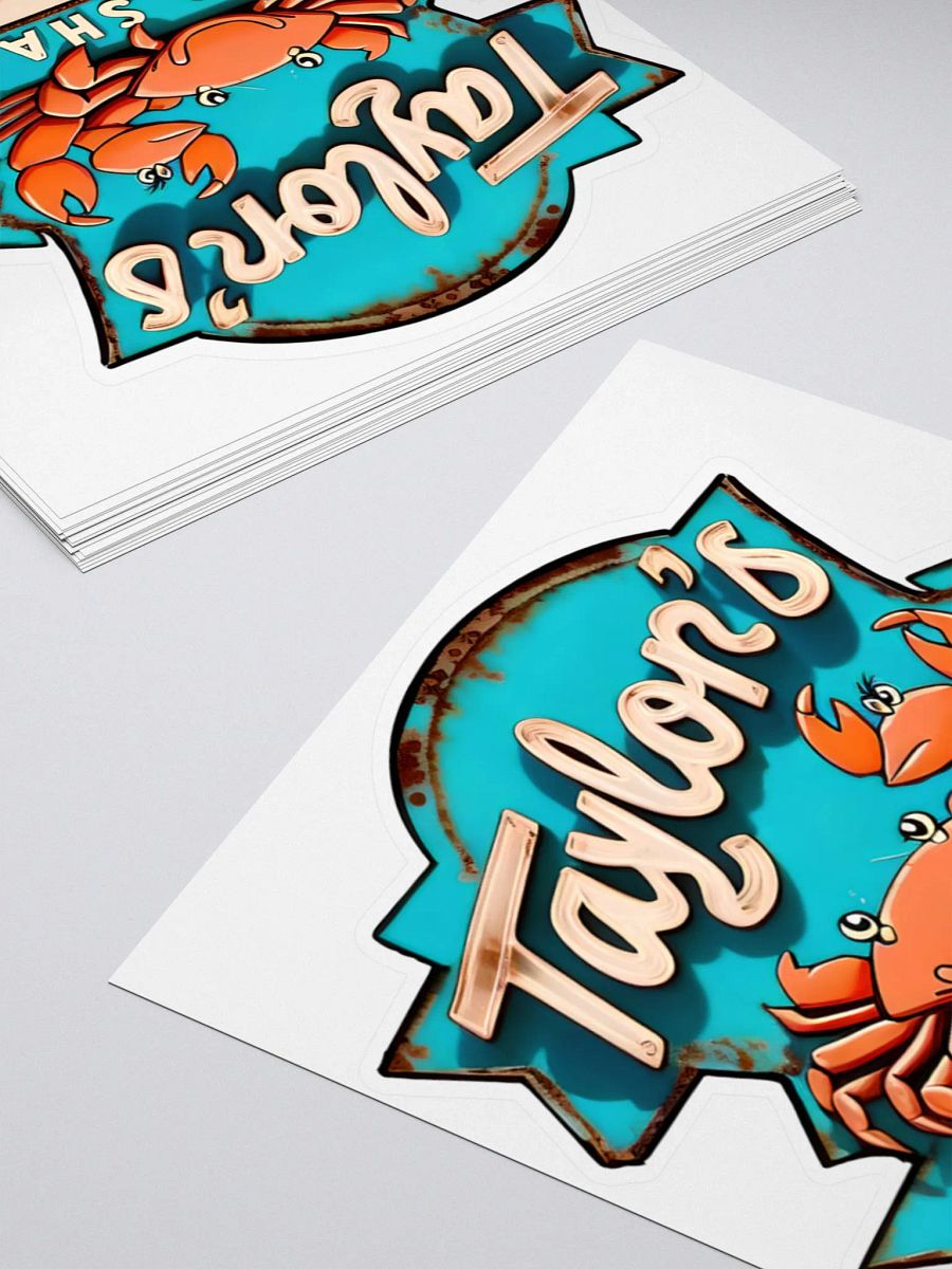 Taylor's Crab Shack Sticker product image (4)