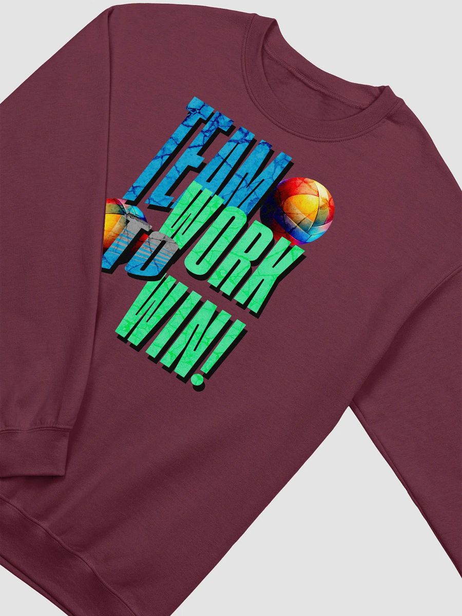 Team Work To Win Volleyball Spirit Crewneck product image (10)