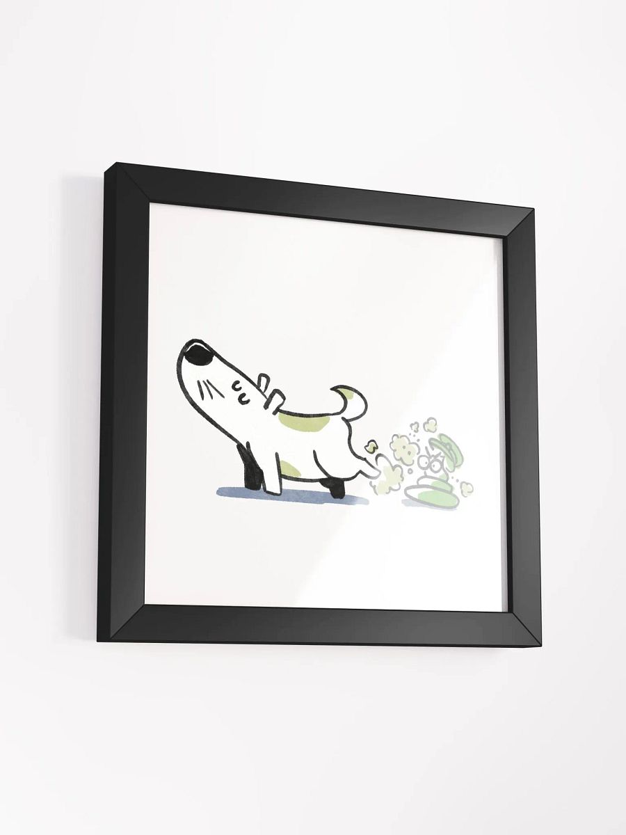 Just a Pup Poop | Frame Matte Poster product image (34)