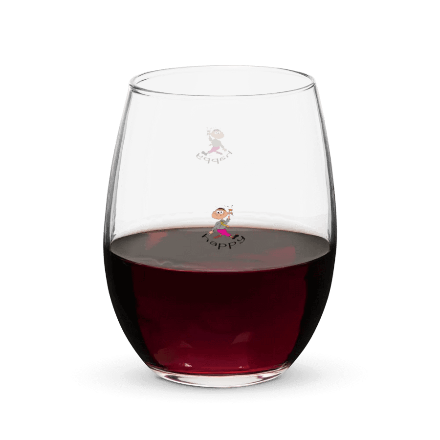 Pixel Party Stemless Wine Glass product image (8)