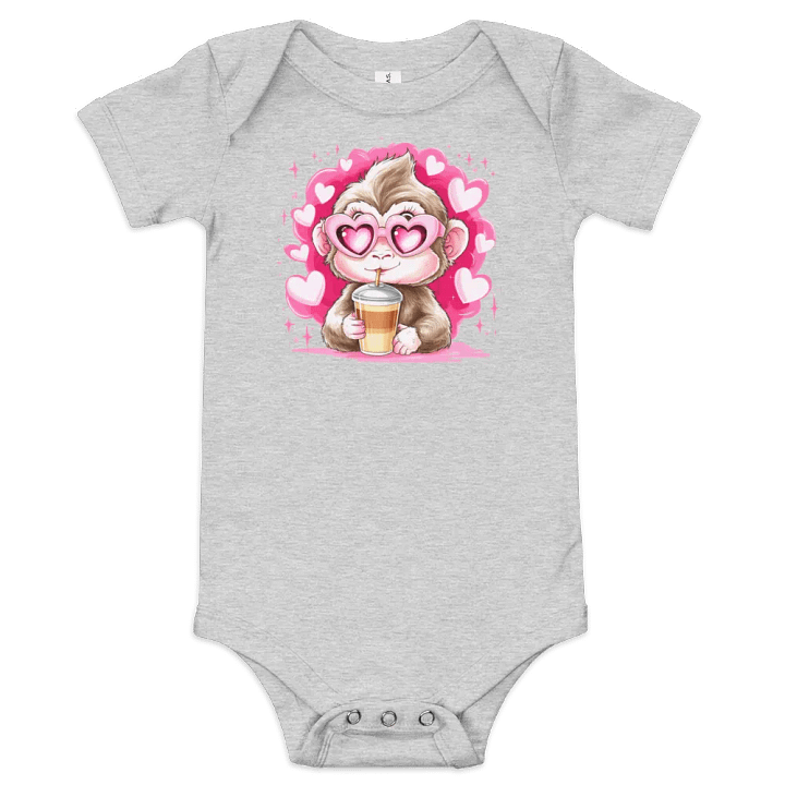 Love Monkey Baby Onesie product image (2)