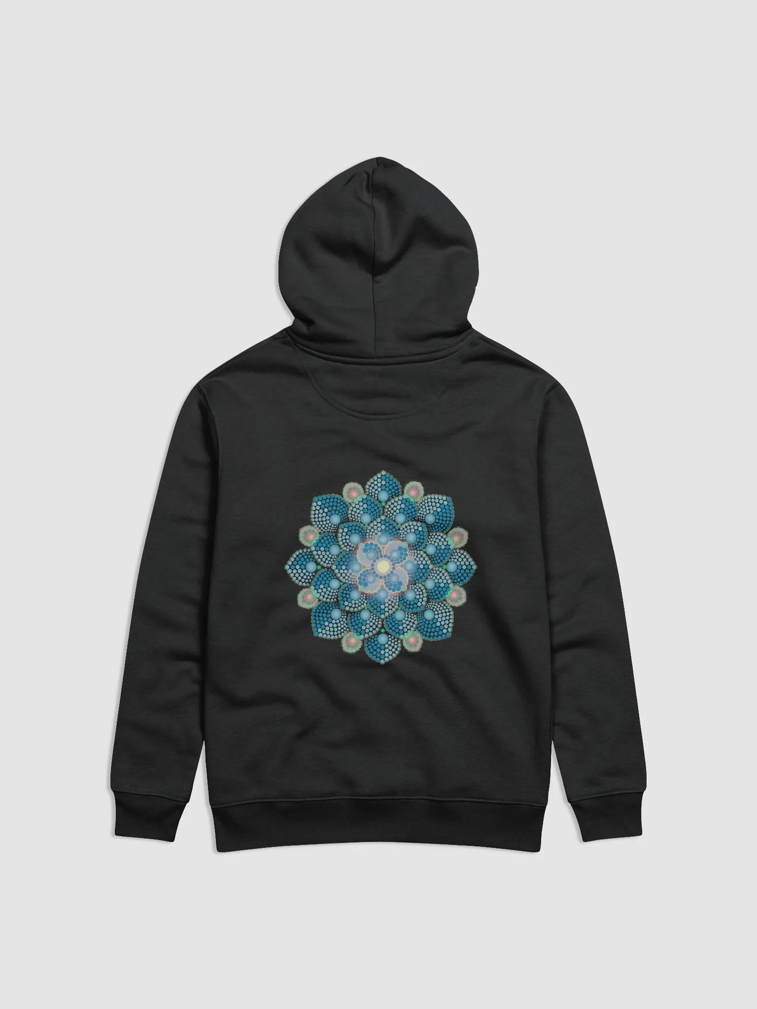 Summer Rain Mandala Unisex Eco Hoodie product image (9)