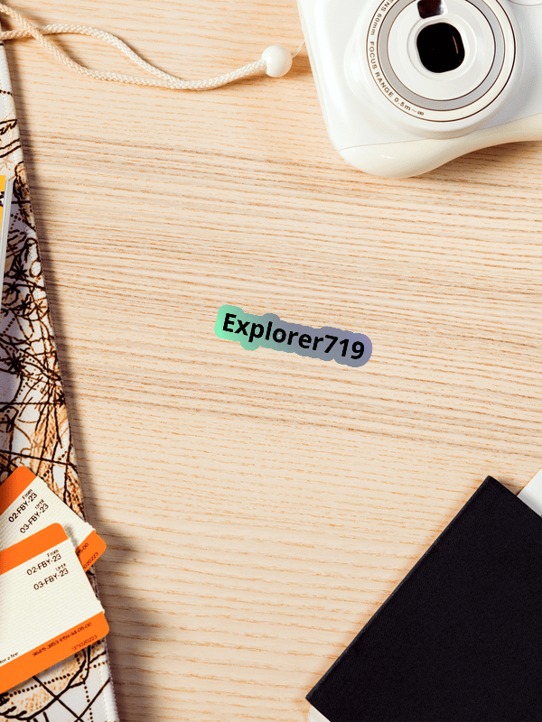 Explorer719 Official sticker product image (2)
