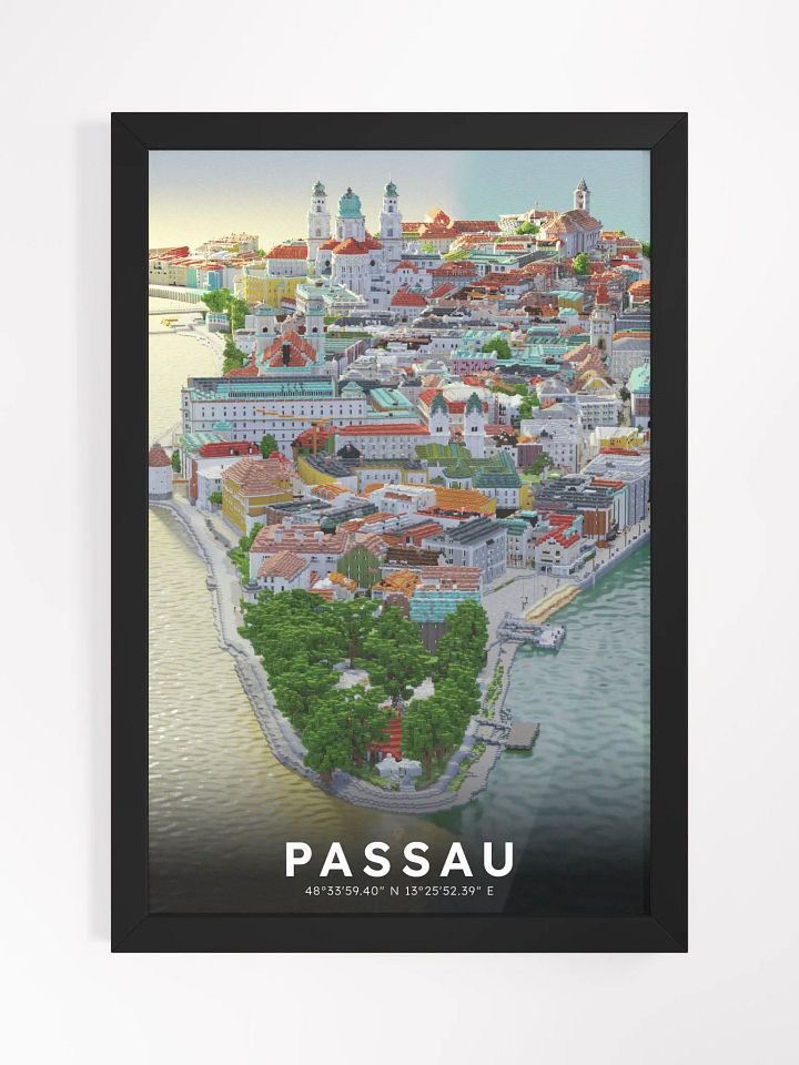 Framed Passau poster product image (1)