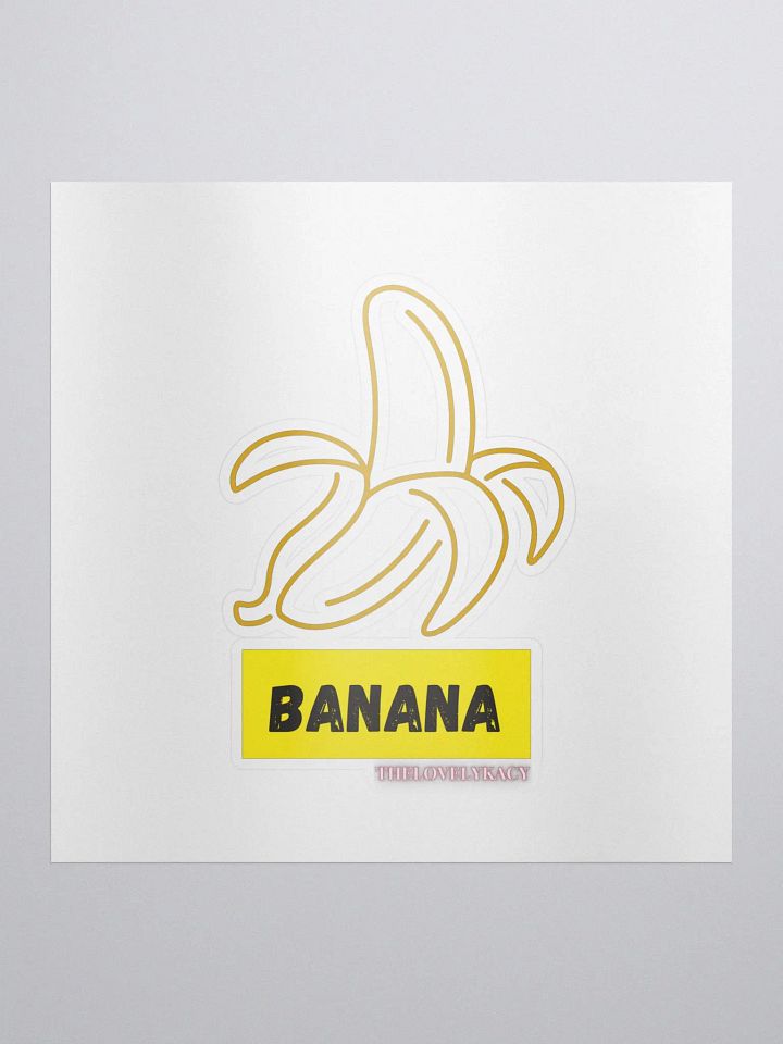 !BANANA Sticker product image (1)