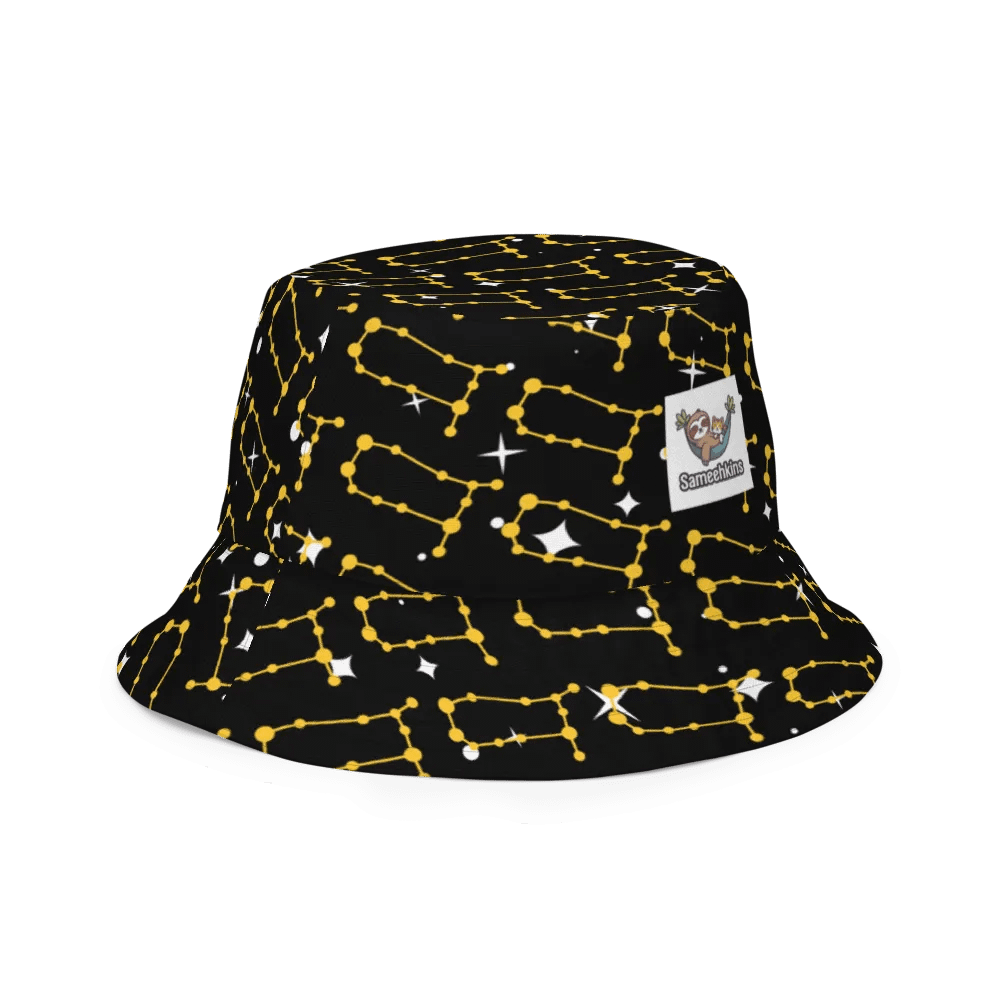 Starry Gemini Reversible Bucket Hat product image (11)