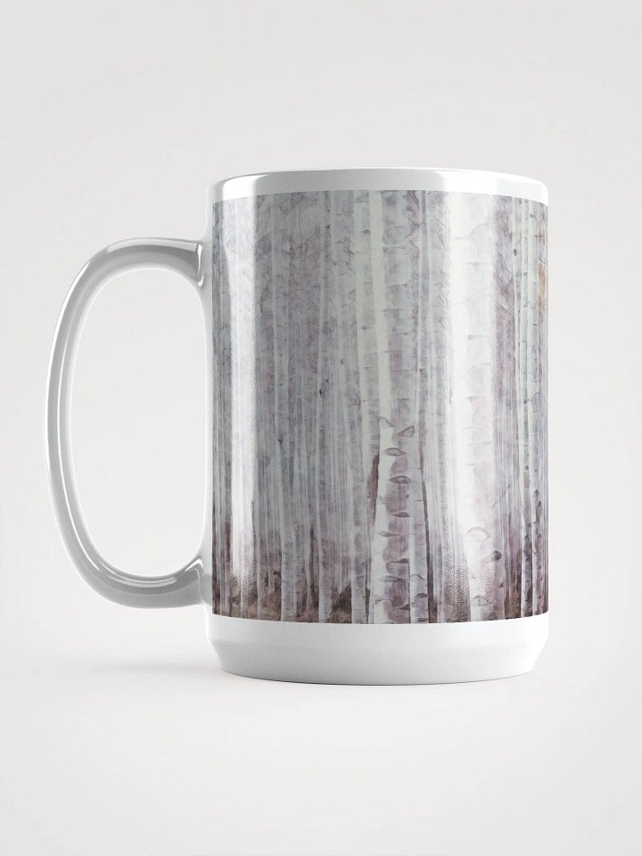 Abstract Graphic | White Coffee Mug | Whispers Treescape product image (1)