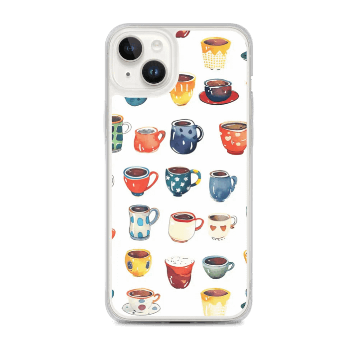 Artistic Coffee Cups Collection Print product image (1)