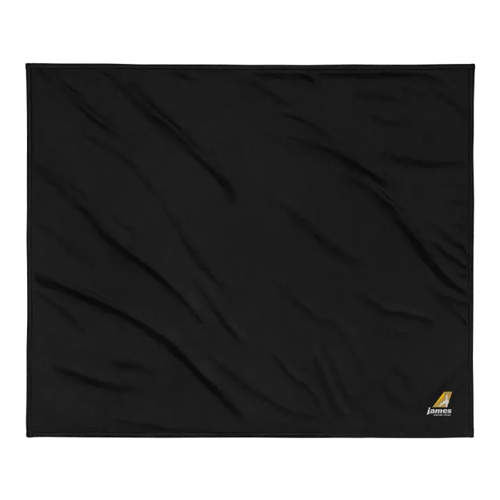 Luxury First-Class Flight Blanket - James Warren-Oliver Two-Tone Gold Tailfin product image (2)