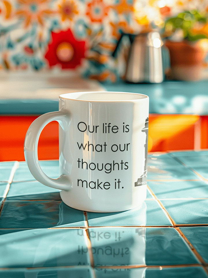 Marcus Aurelius Quotes on Life Mug product image (2)