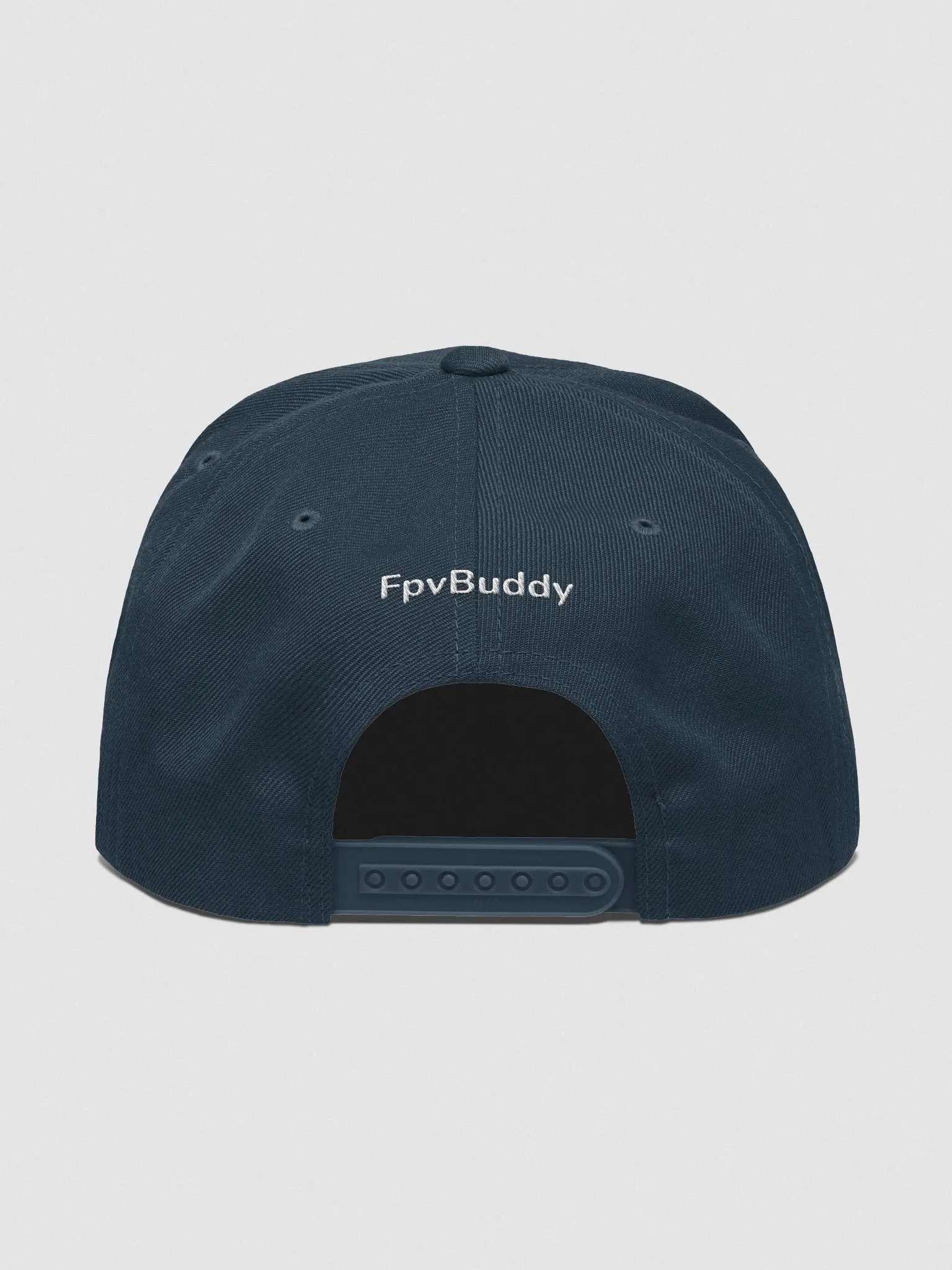 FpvBuddy snapback embroidered cap (Navy Dark Blue) product image (4)