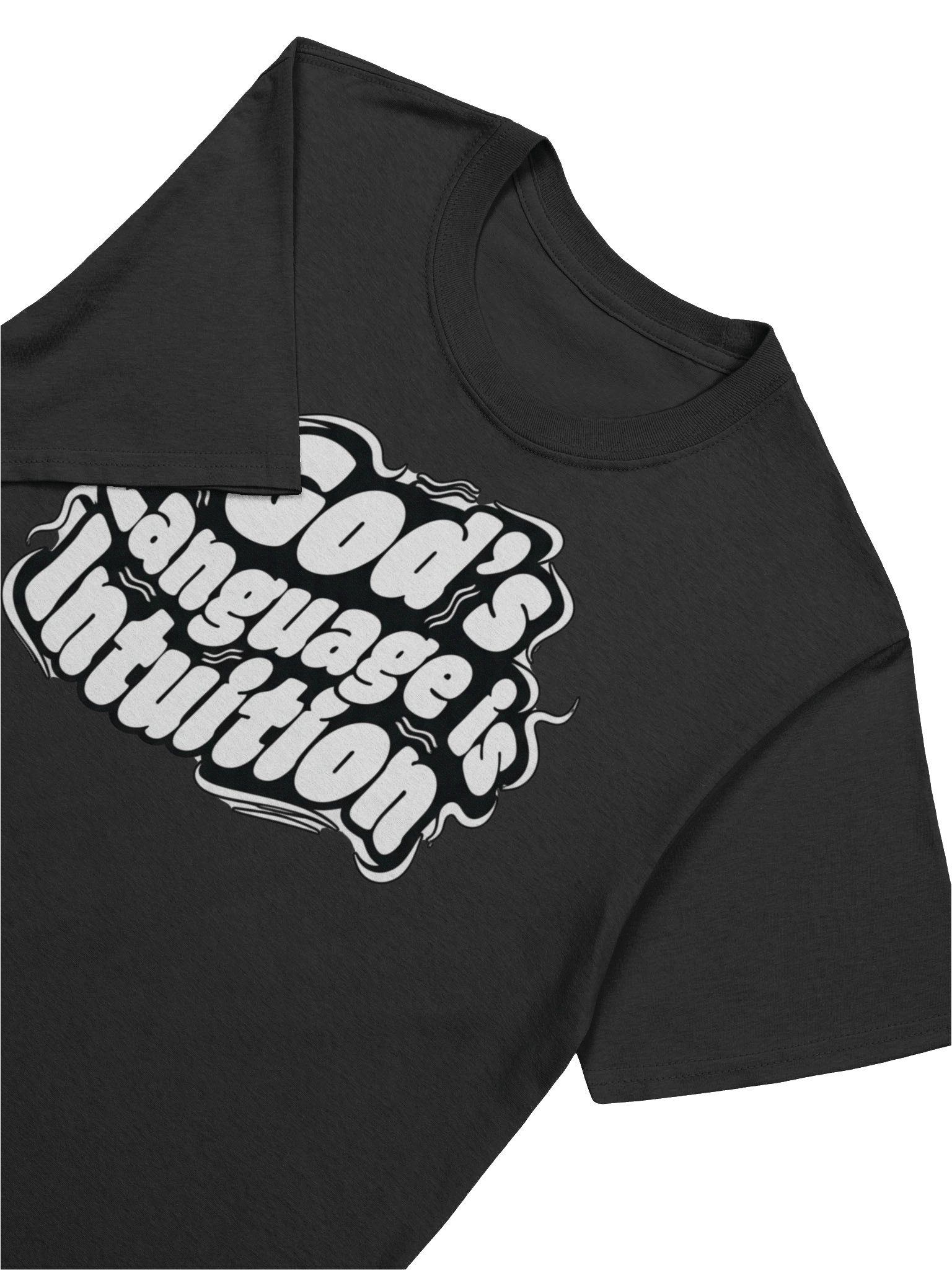God's Language is Intuition, Unisex Tee product image (2)