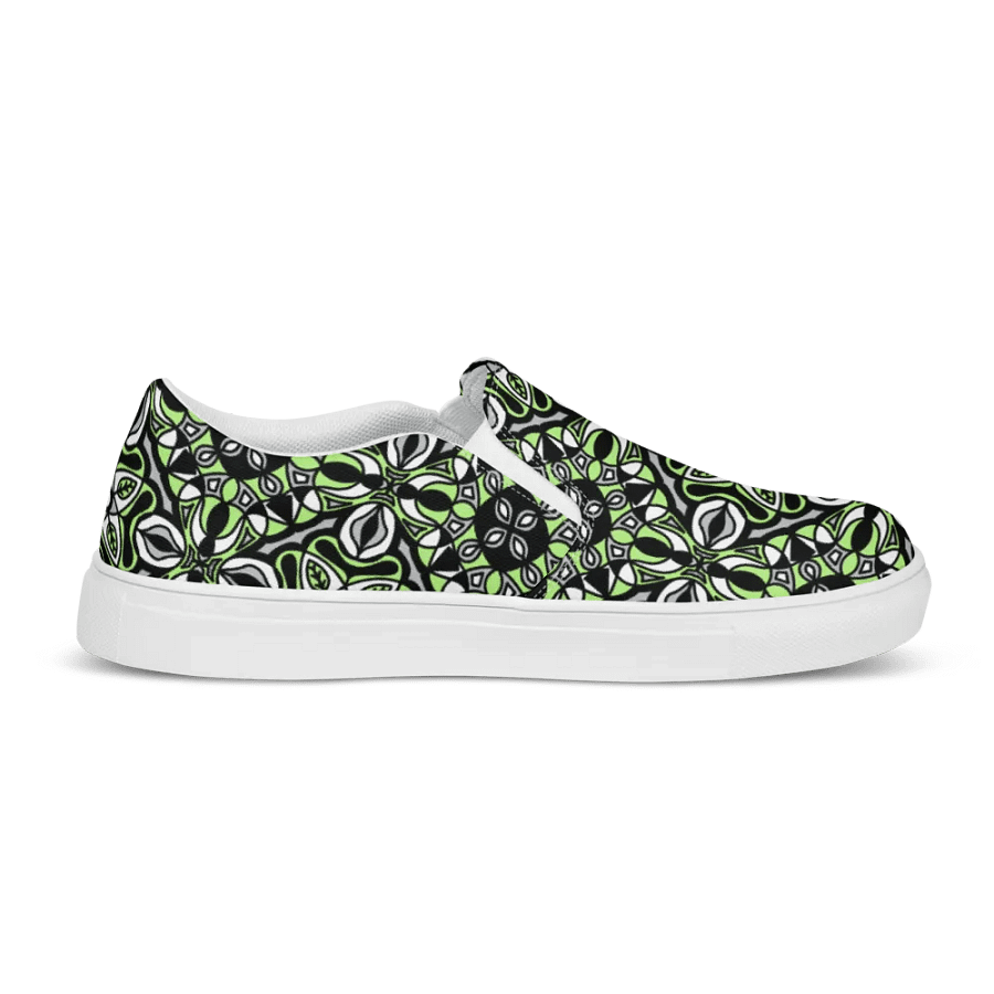 Mens Slip On Canvas - Agender Abstract product image (5)