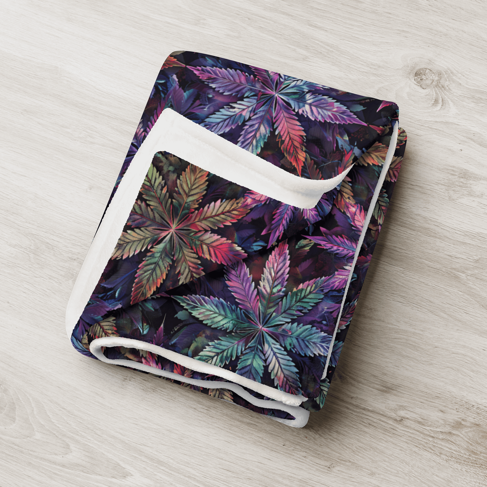 Cannabis - Jewel of the Night - Design | Throw Blanket product image (3)