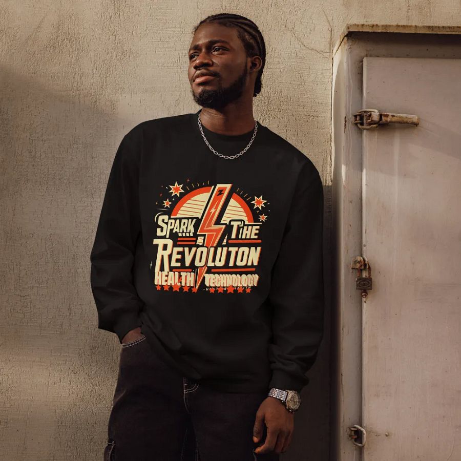 Revolutionary Lightning Bolt Long Sleeve Shirt product image (11)