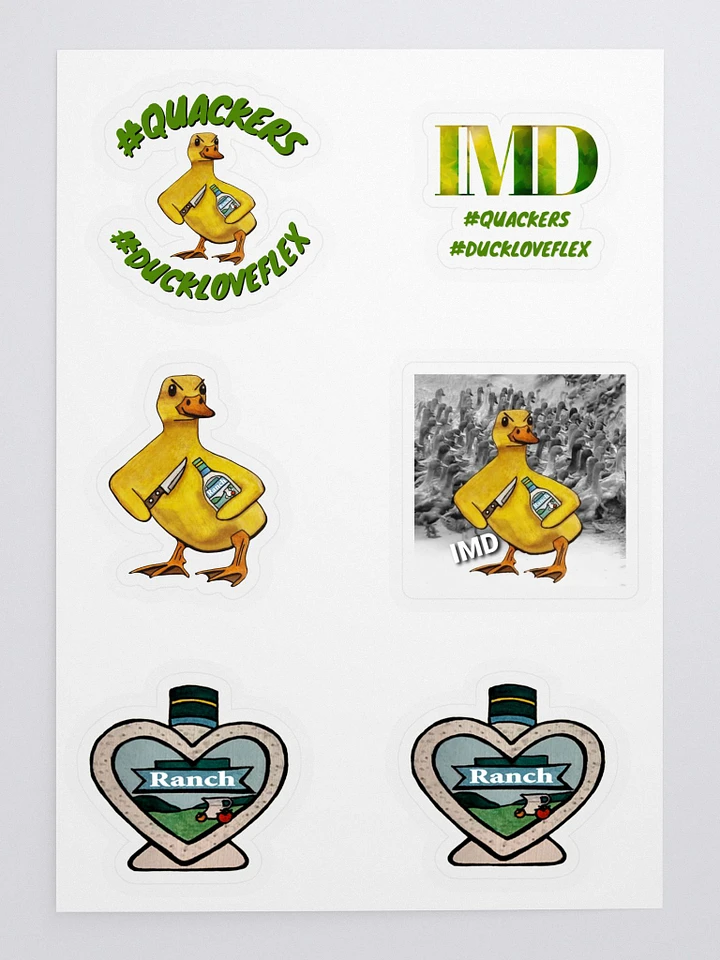 Quackers multiple sticker pack product image (1)