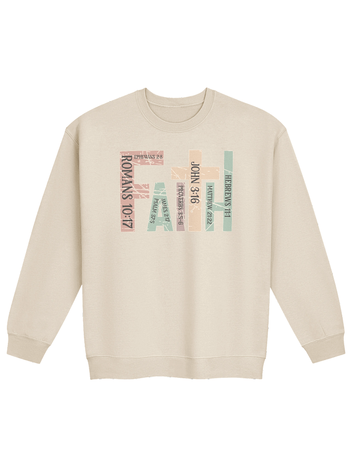Faith Verse-Inspired Crewneck Sweatshirt product image (1)