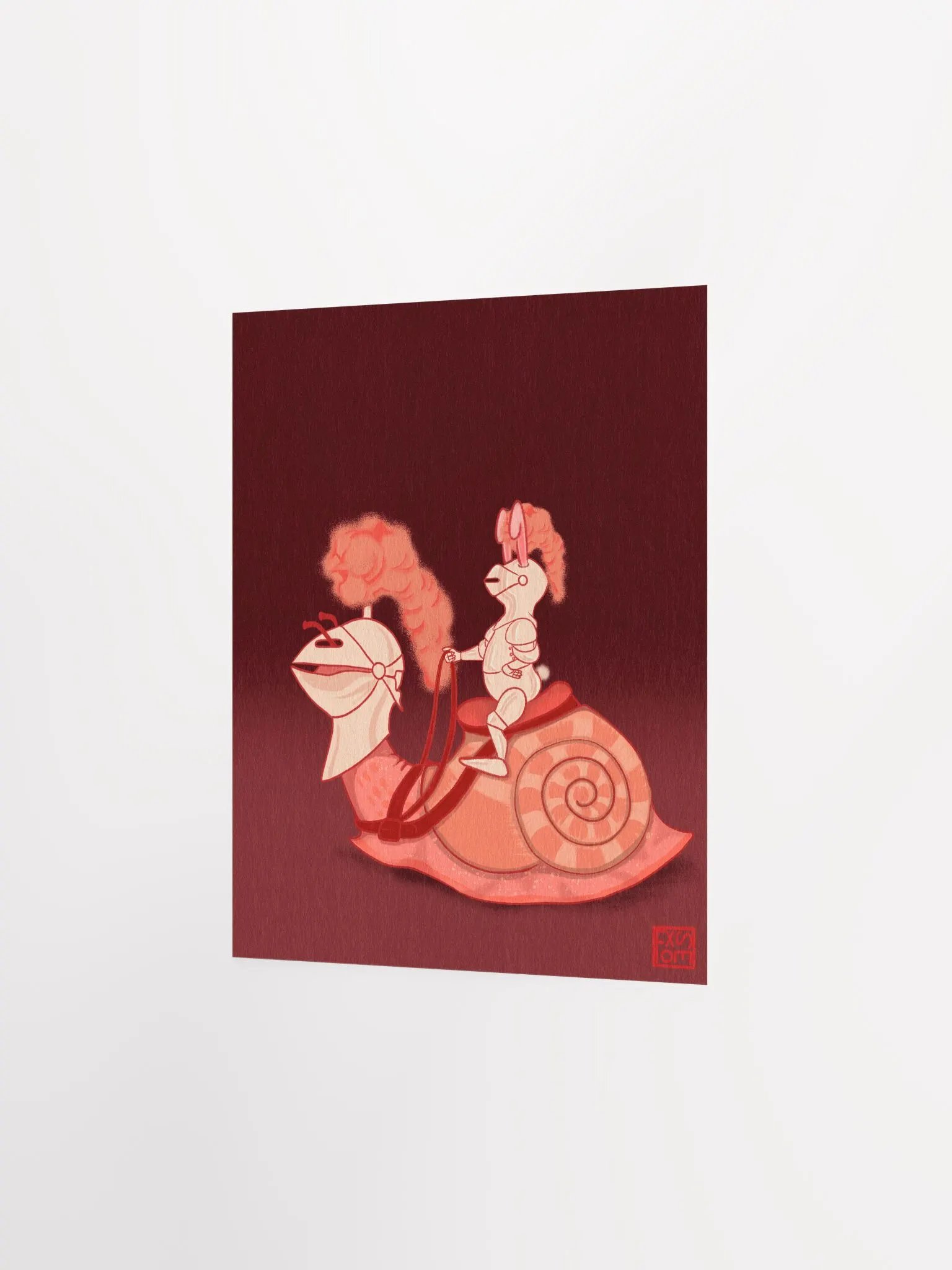 Medieval Rabbit Knight and Snail product image (4)