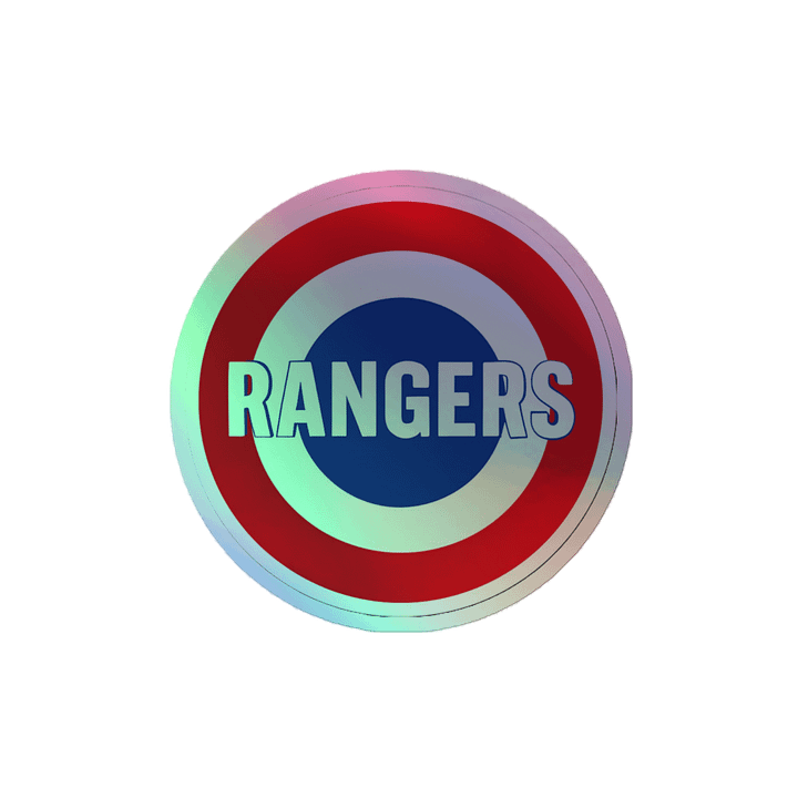 UBC "Rangers Target" Holo Sticker product image (2)