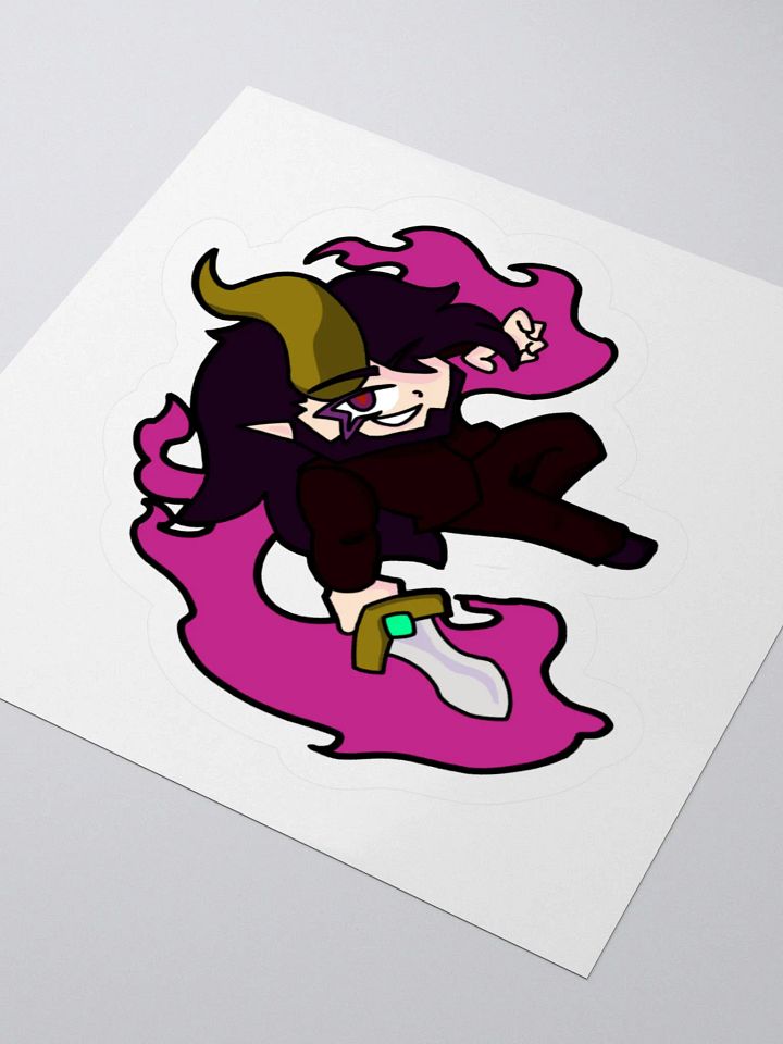 Devilish Swordsman Sticker product image (3)