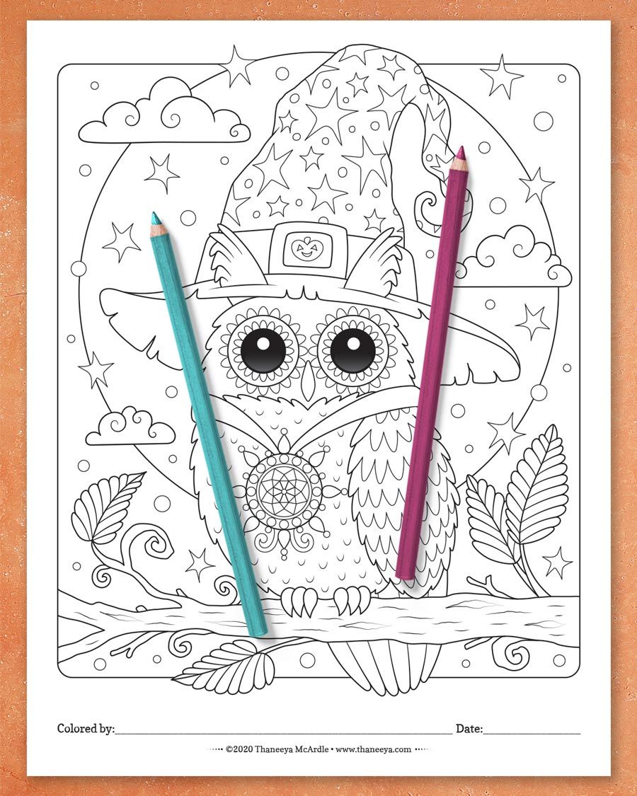 Halloween Coloring Pages product image (8)