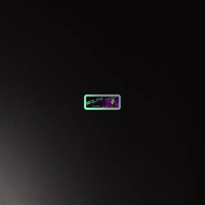 Eco-Friendly Holographic Gaming Sticker Pack product image (4)