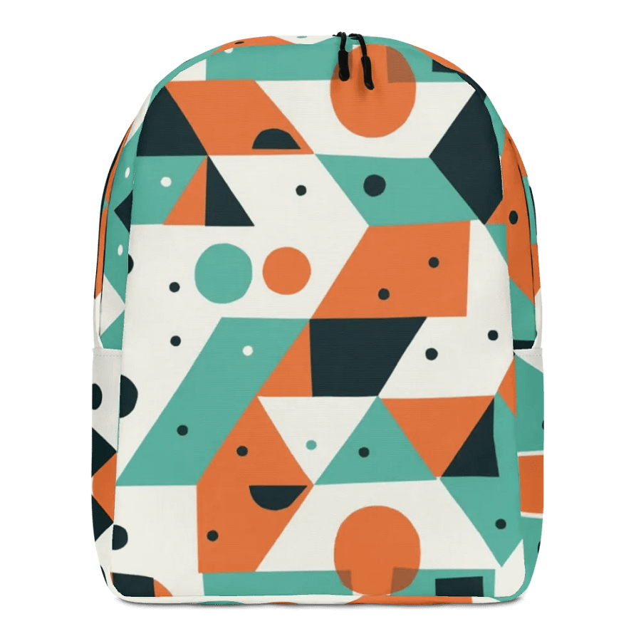 Dynamic Geometric All-Over Print Backpack product image (3)