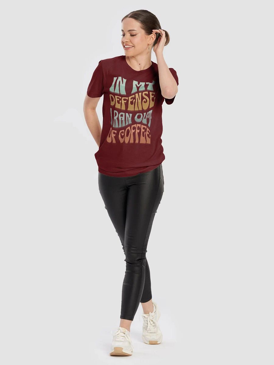 Coffee Defense Statement Tee product image (25)