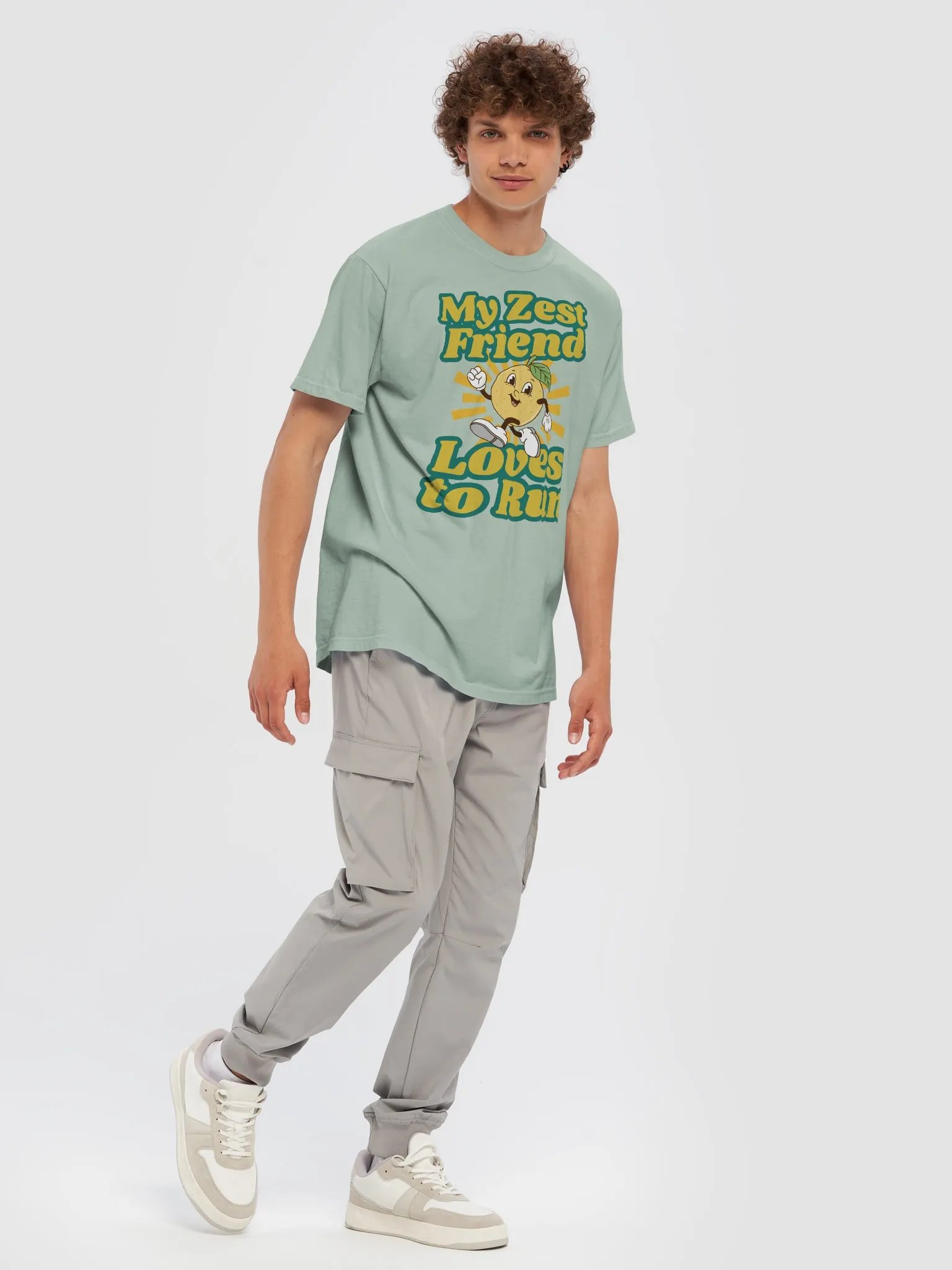 Zesty Lemon Run Graphic Tee product image (27)
