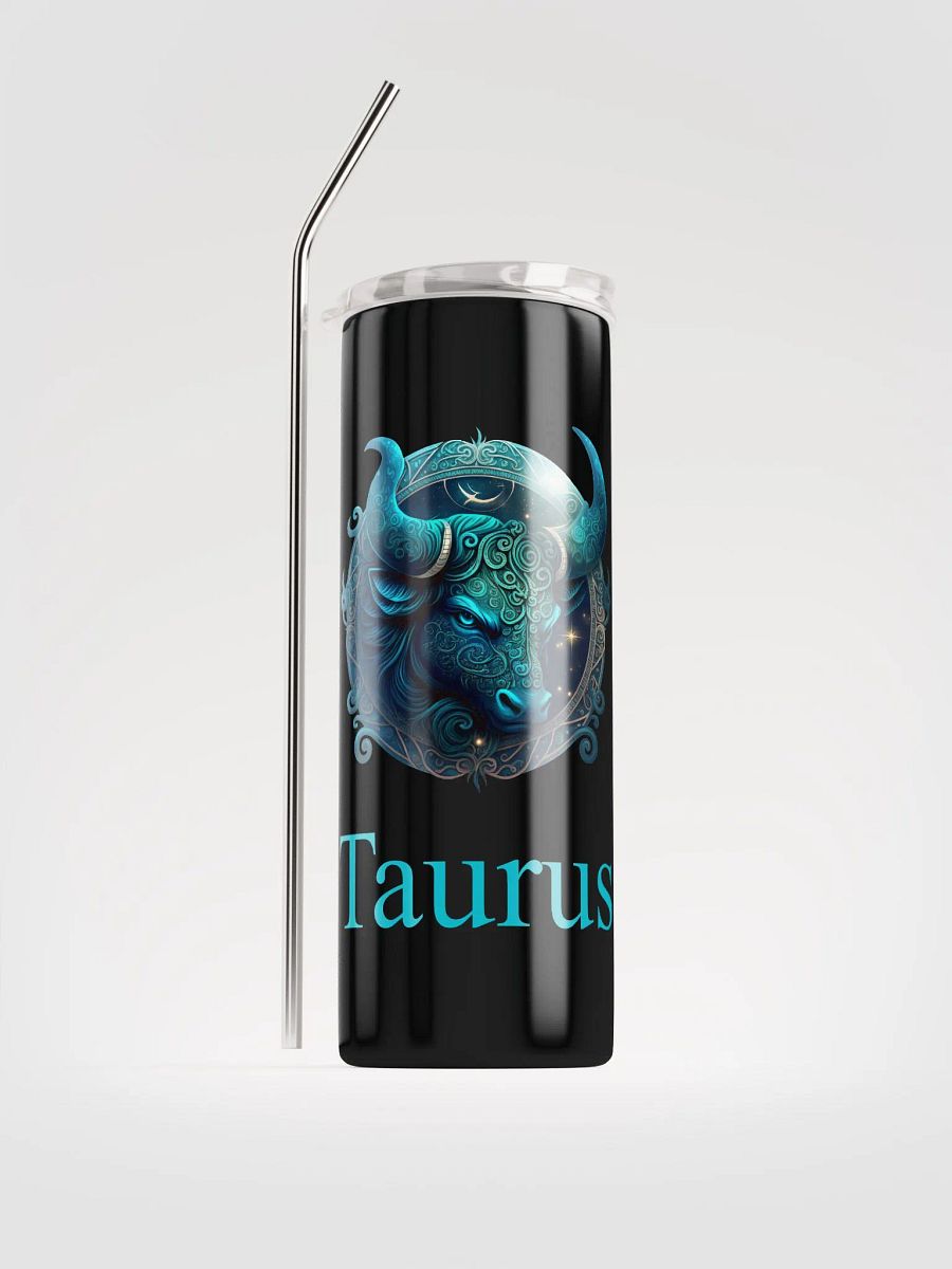 Illuminate Your Drinkware Collection with Vibrant Blue Taurus Steel Tumbler product image (1)