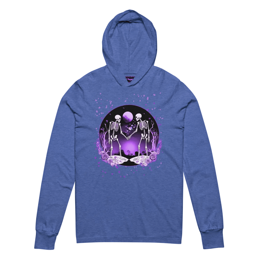 Cosmic Love Skeletons Hooded Tee product image (10)