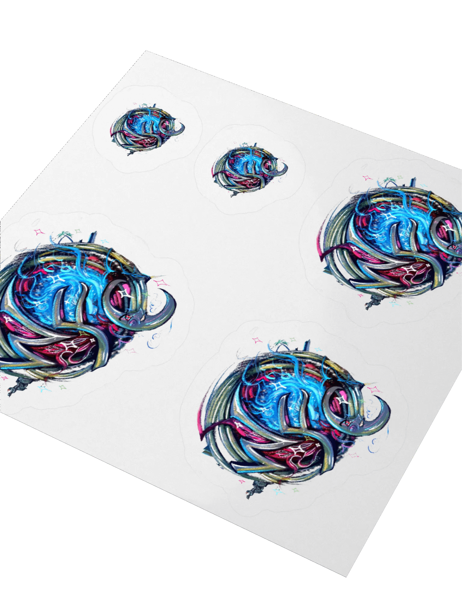 World's Faire Carnival [Night] - Sticker Sheet product image (3)