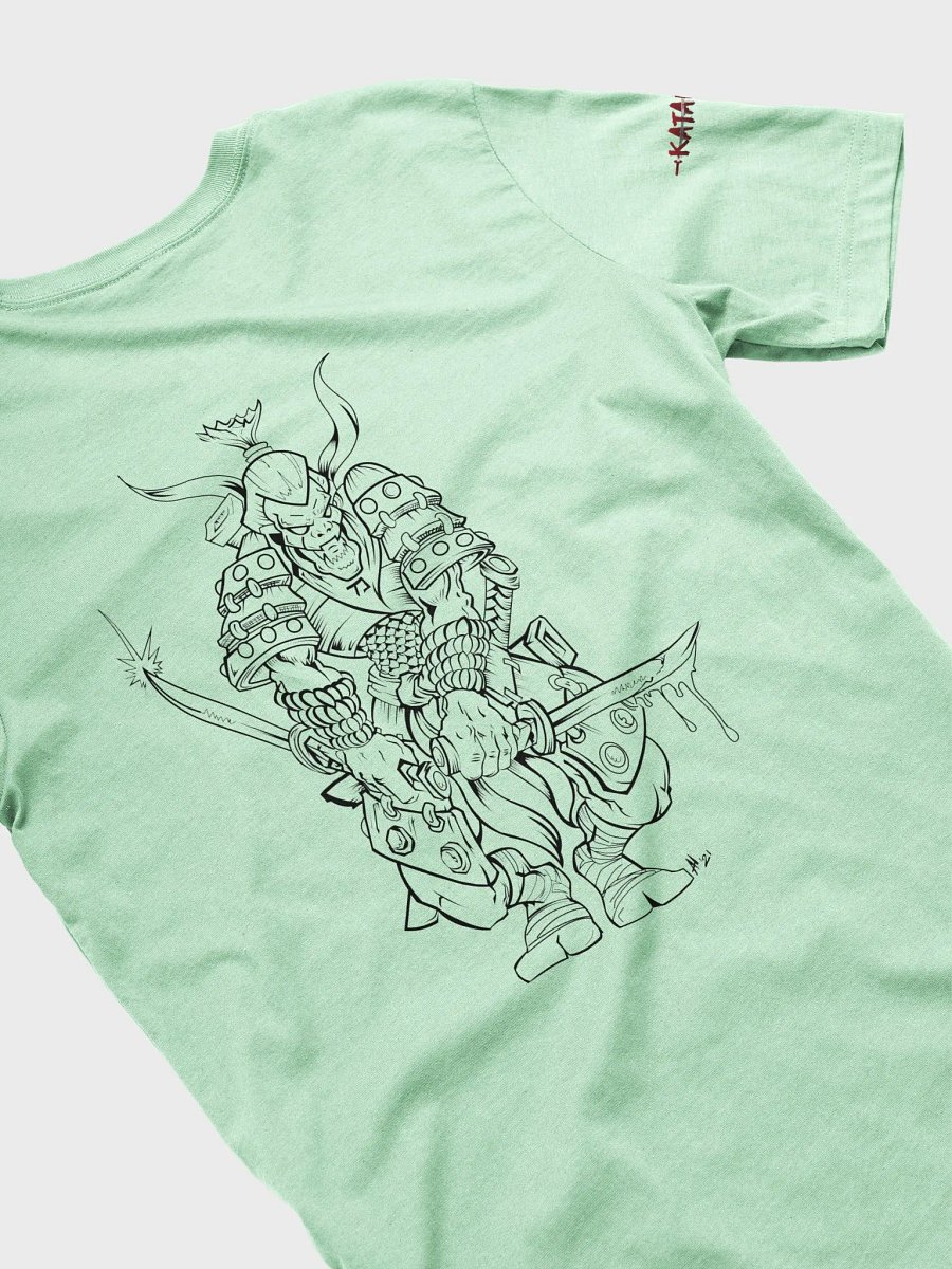 Samurai Stencil Bella Supersoft T-shirt product image (56)