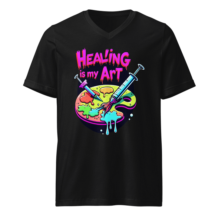 Healing Artistry V-Neck Tee product image (1)