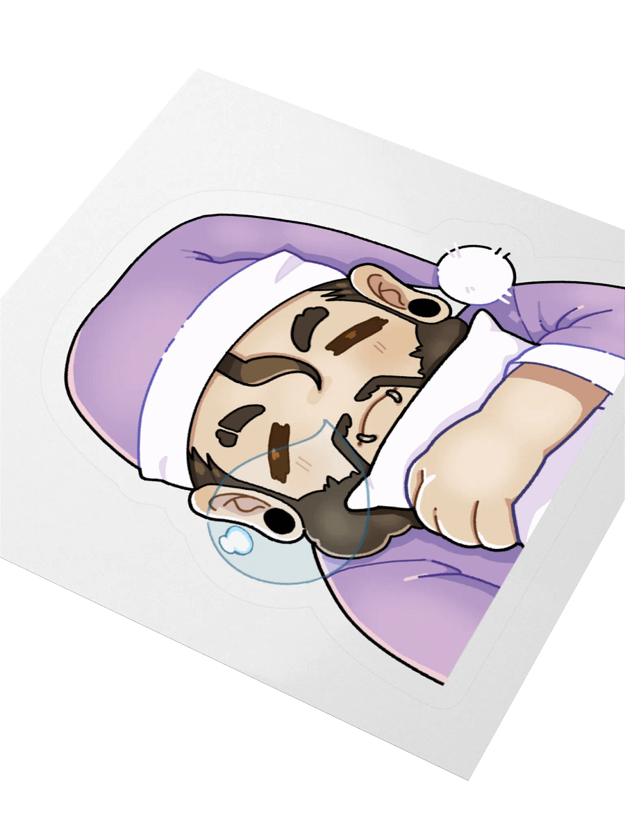 Sleepy Herb Sticker product image (3)
