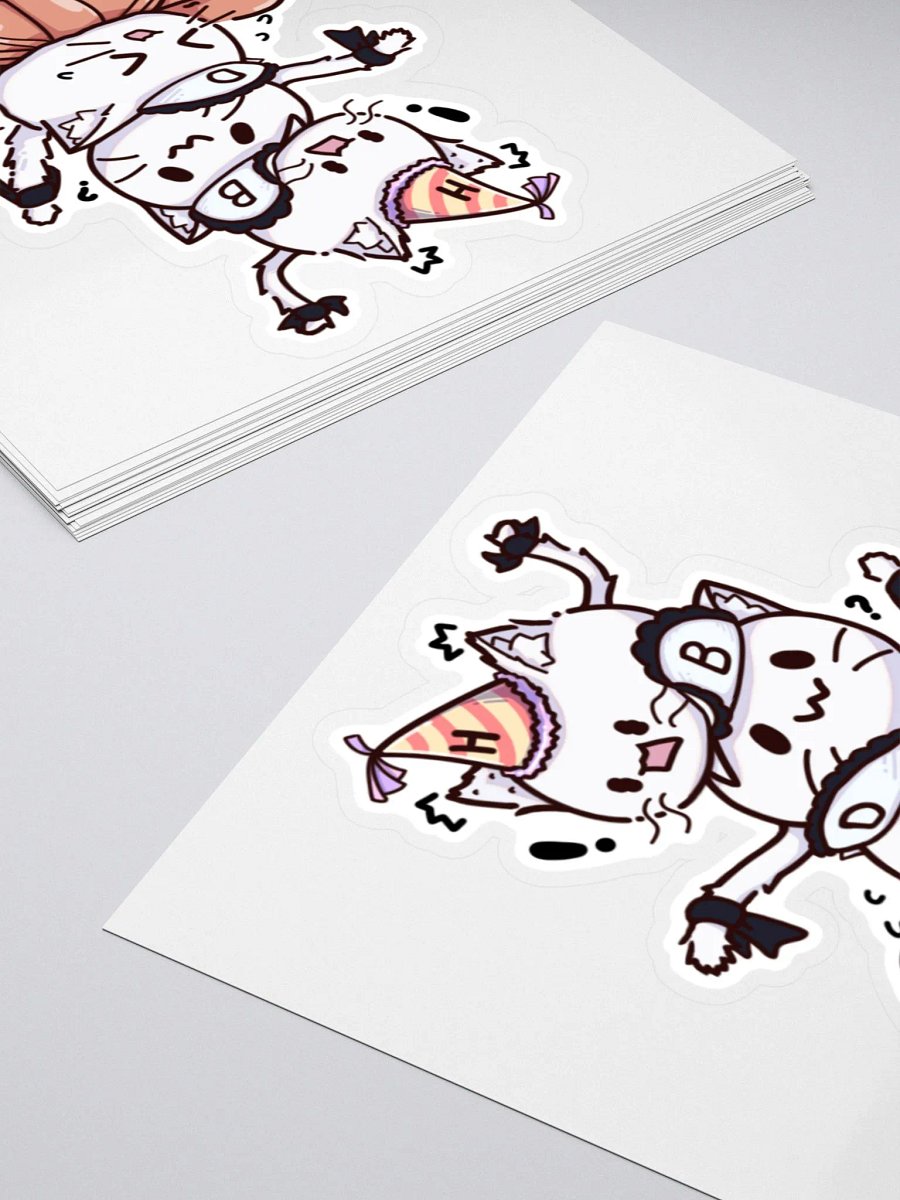 Shiro__Nya Catmaid Stack Sticker product image (10)