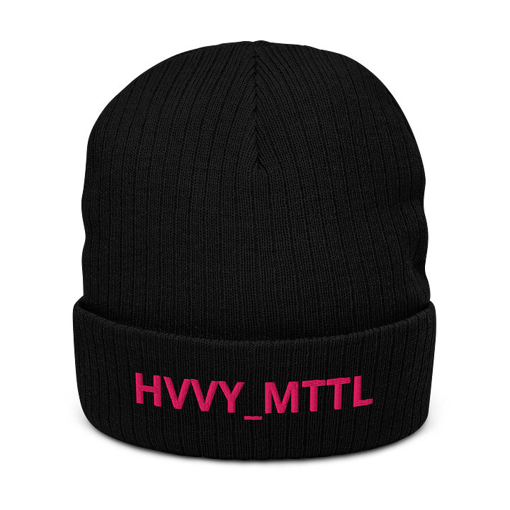 Knit Bean hvvy_mttl embroidered product image (1)