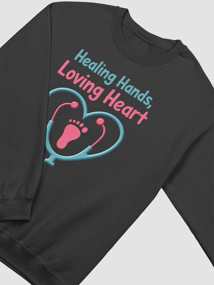 Healing Hands, Loving Heart Crewneck Sweatshirt product image (22)