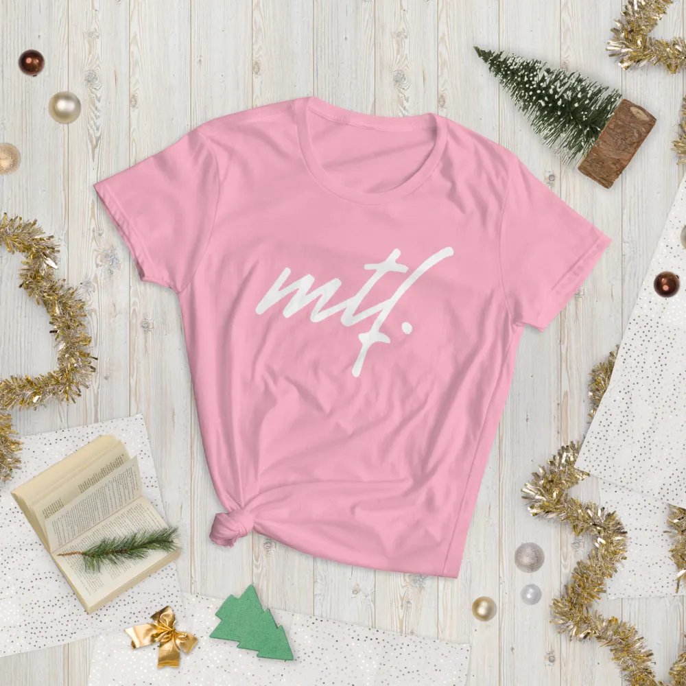 Pink MTF Women's T-Shirt product image (8)