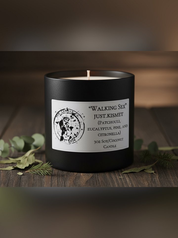 "Walking Sex" just.kismet (Patchouli, Eucalyptus, Pine, and Citronella) product image (1)