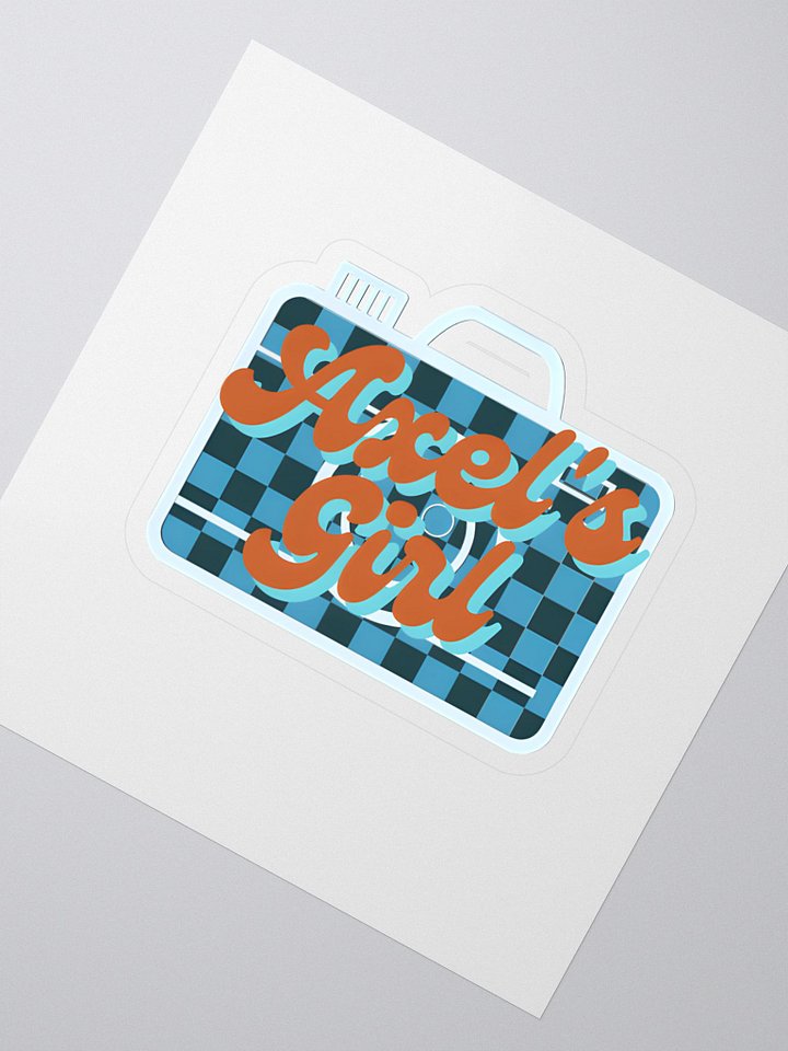 Axel's Girl Sticker product image (2)
