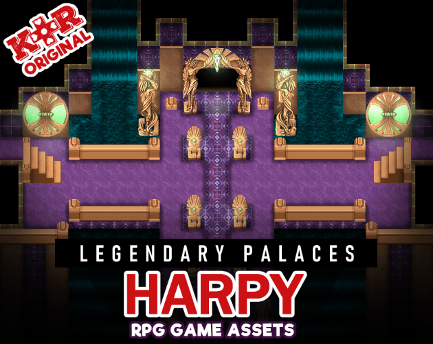 KR Legendary Palaces ~ Harpy Tileset for RPGs product image (1)