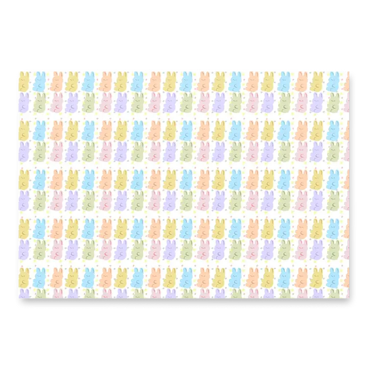 Pastel Bunny Gift Wrap Set (Set of 3) product image (2)