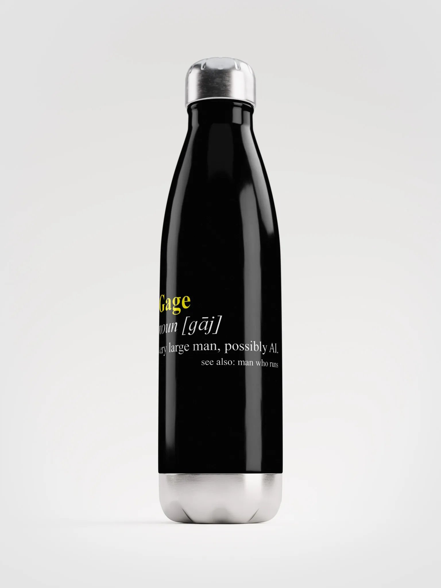 Gage Definition Stainless Steel Water Bottle product image (2)